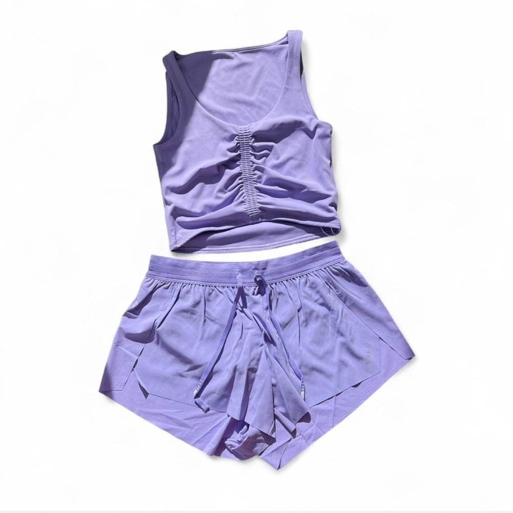 LSKD Tank top , shorts set Lavender size XS New